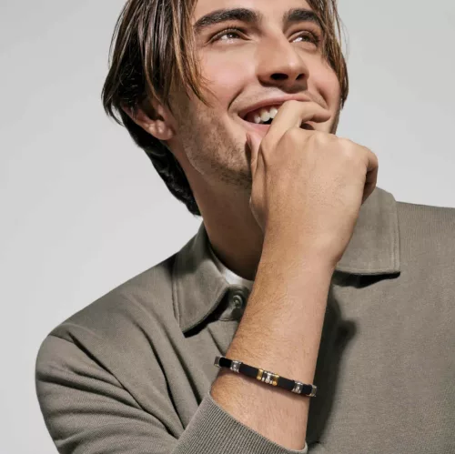 Nomination City férfi kaucsuk karkötő 028821-059