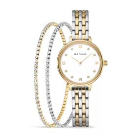   Bering Classic női karóra és karkötő szett 11028-714-GWP-SET