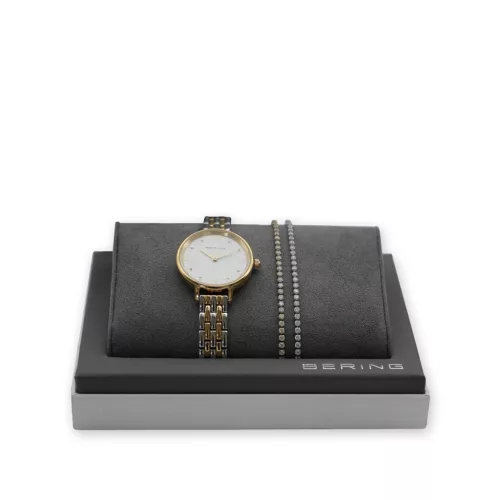 Bering Classic női karóra és karkötő szett 11028-714-GWP-SET