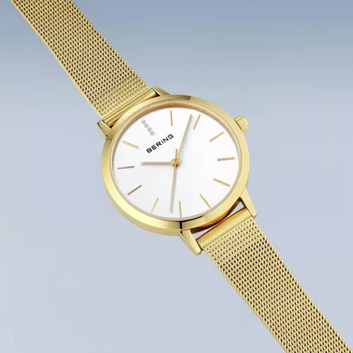 Bering Classic női karóra és nyaklánc szett 13434-334-GWP-SET
