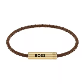 Hugo Boss Ares Air férfi bőr karkötő 1580876