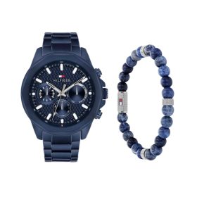   Tommy Hilfiger férfi karóra és karkötő szett 1710652+2790436