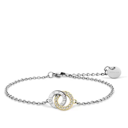 Bering női karóra-karkötő szett 17724-010-GWP-SET