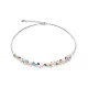 Coeur de Lion Dancing Crystals ezüst-pasztell nyaklánc 2038-10-1522