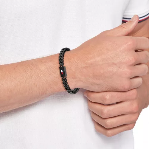 Tommy Hilfiger Braided Metal férfi karkötő 2790649