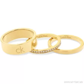 Calvin Klein Trio női gyűrű szett 35000795D
