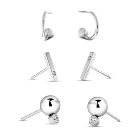 Calvin Klein női fülbevaló szett 35000951SET