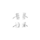 Calvin Klein Jewelry Ck Series női fülbevaló szett 35000978-SET