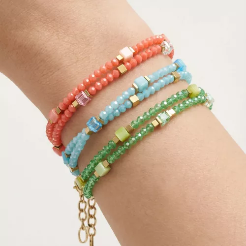 Coeur de Lion Joyful női karkötő ajándék fülbevalóval 4460-30-0616SET