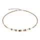 Coeur de Lion Mini cubes mocha mousse női nyakék 4567-10-1100