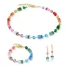 Coeur de Lion GeoCUBE Iconic Precious Rainbow női karkötő 4905-30-1520