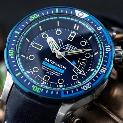 Vostok Europe Batiscafos férfi karóra szett 511E768-SB-SET 