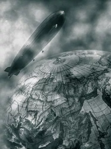 Zeppelin Hindenburg  férfi karóra 8074-5