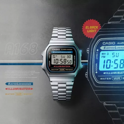 Casio unisex karóra A168WA-1YES