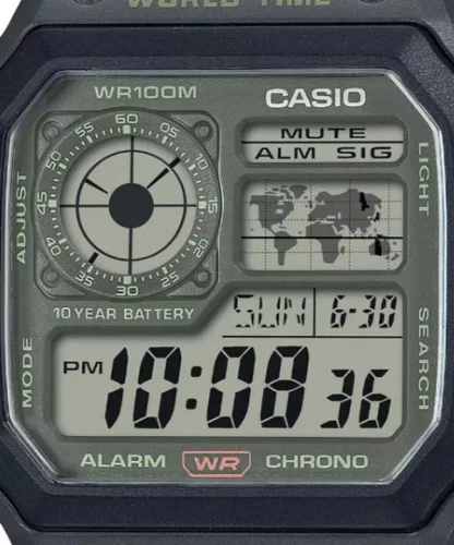 Casio Timeless férfi karóra AE-1200WHUB-3AVEF
