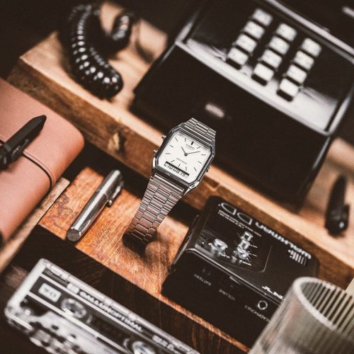  Casio Vintage Edgy unisex karóra AQ-230A-7DMQYES