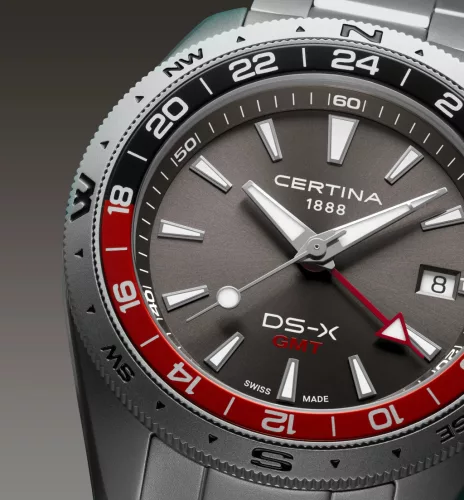 Certina DS-X GMT férfi karóra C047.452.11.081.01