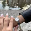 Cluse Féroce Mini Watch Steel White női karóra CW11706