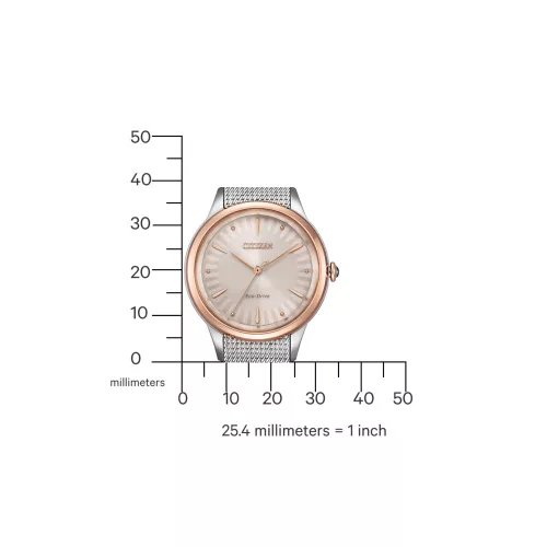 Citizen Eco-Drive női karóra EM1156-80X