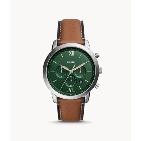 Fossil Neutra Chronograph Tan Eco bőr férfi karóra FS5963
