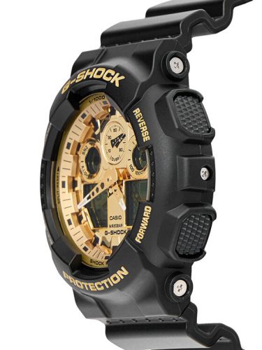 Casio G-Shock Gold Black férfi karóra GA-100GGB-1A9ER