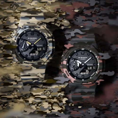 Casio G-Shock Camouflage férfi karóra GA-2100CM-5AER