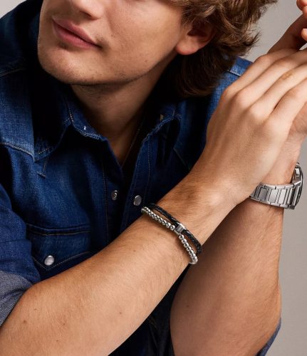 Fossil férfi karkötő JF04855040