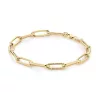 Jackie Gold láncos női arany karkötő JKB25.502