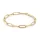Jackie Gold láncos női arany karkötő JKB25.502