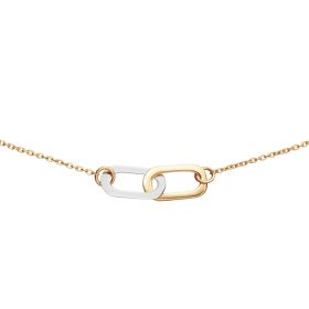    Jackie Gold bicolor láncszemes női arany nyaklánc JKN24.482