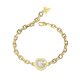 Guess női karkötő G betű medállal JUBB05438JWYGS
