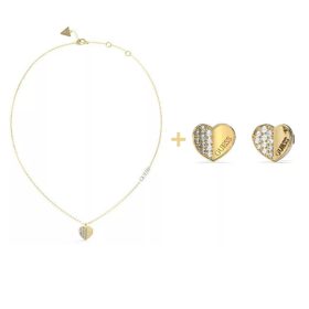   Guess női ékszer szett – nyaklánc és fülbevaló (JUBN03035JWYGT + JUBE03038JWYGT)