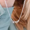 Guess női nyaklánc JUBN03400JWRHT