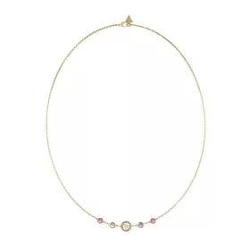   Guess Petra női nyaklánc rózsaszín-lila kövekkel JUBN05097JWYGFCT