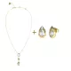 Guess 4G Light női nyaklánc és fülbevaló szett JUBN05234JWYGT+JUBE05247JWYGT