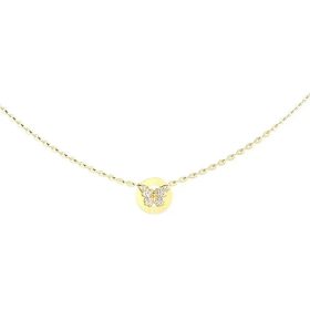 Guess pillangós női nyaklánc JUBN06134JWYGT