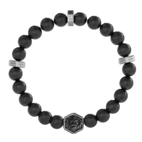 Guess Lion King férfi karkötő JUMB06005JWSTBKT