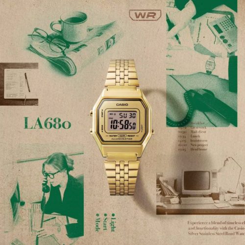 Casio Női Retro Karóra LA680WEGA-9ER