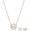 Michael Kors női nyaklánc és fülbevaló szett MKC1260AN791SET