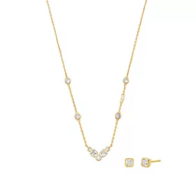   Michael Kors Brilliance női nyaklánc és fülbevaló szett MKC1774SET