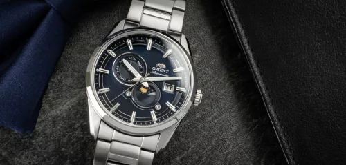 Orient Contemporary Stretto Sun & Moon férfi karóra RA-AK0315L30B