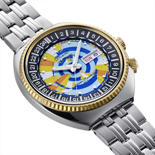 Orient World Map 75th Anniversary Limited Edition férfi karóra RAAA0E08Y39B
