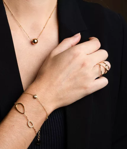 Zag Aiden női karkötő SBS21946-01WHT