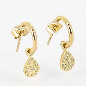 Zag Cindy női karika fülbevaló SEC12033-01WHT