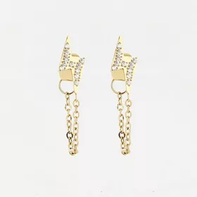 Zag Fulgur női fülbevalók SED13640-01WHT