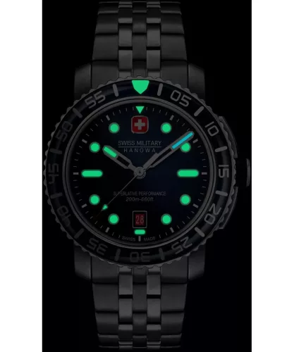 Swiss Military Hanowa Black Marlin férfi karóra SMWGH0001703