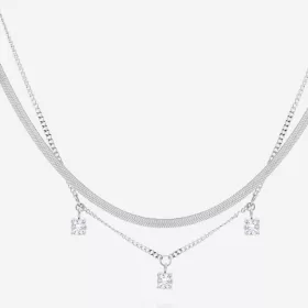 Zag női nyaklánc SNK21901-00WHT